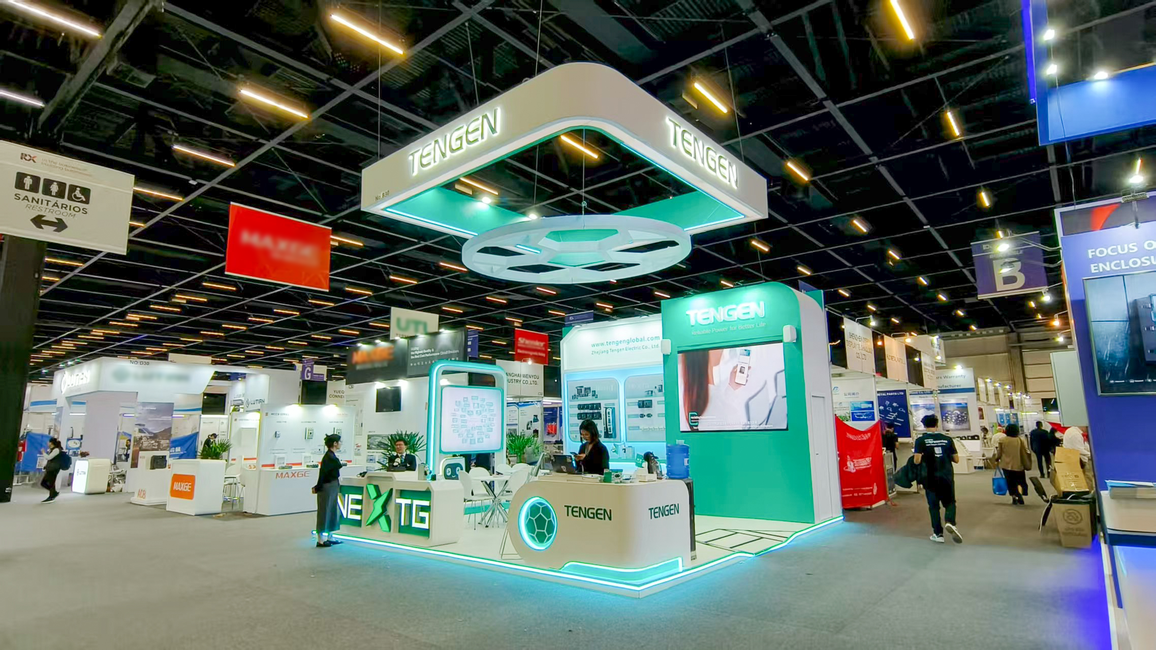 闪耀拉美丨mk体育app官网下载入口亮相FIEE巴西国际电力展